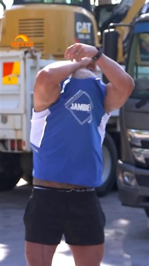 20K views · 164 reactions | Who turned up the heat?! Crumpet, a star of the 2026 Sexy Concreters Calendar pulled out his best moves and showed us how it’s done. FOR MORE WATCH WEEKEND SUNRISE I @7plus | Sunrise | Facebook