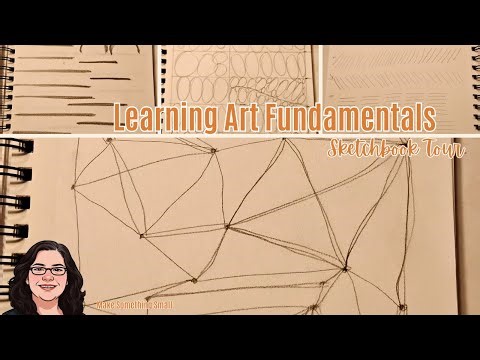 Learning How to Draw: My Art Fundamentals Sketchbook Tour
