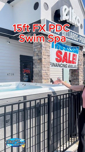 A PDC Swim Spa is the gift that keeps on giving every season, every day! Come and see them for yourselves at Elko Spas Billiards and Pools! #SwimSpaLife #PDCSpas #WellnessAtHome #MyrtleBeach #ShopLocal | Elko Spas, Billiards & Pools