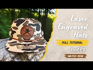 Laser Engraved Patch Hats | Complete Tutorial