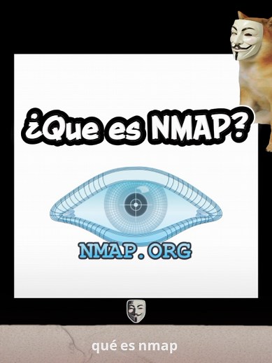 #nmap #redes #herramienta ¿Que es NMAP? Te lo explico en menos de 1 minuto 👆
