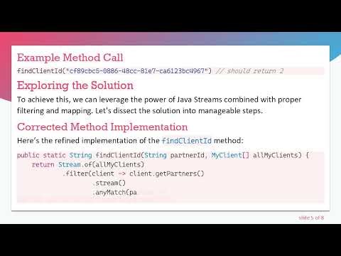 How to Efficiently Find id from JSON using Java Streams