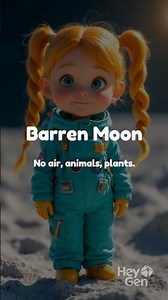 Exploring the Moon’s Surface 🌕 | Fun & Educational Space Adventure for Kids#spaceforkids #animation