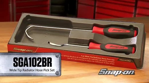 Don't get hosed. The Wide Tip Radiator Hose Pick Set turns tricky situations into completed tasks. | Snap-on Tools