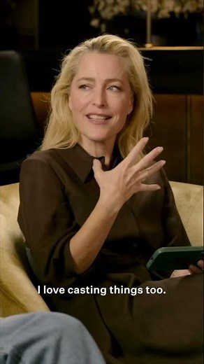 GIllian Anderson talks books, dream castings, and desire for Bustle's One Nightstand