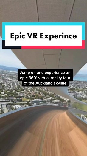 Experience the Thrilling VR SkySlide at Sky Tower Auckland
