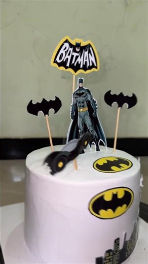 BATMAN CAKE #viralcakevideo #viral #cake #trending #birthdaycake