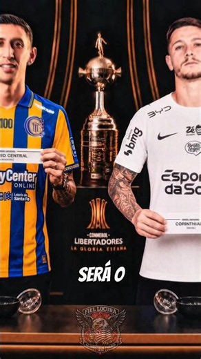 Look who Corinthians is facing in the Libertadores Cup! #corinthians #rosariocentral