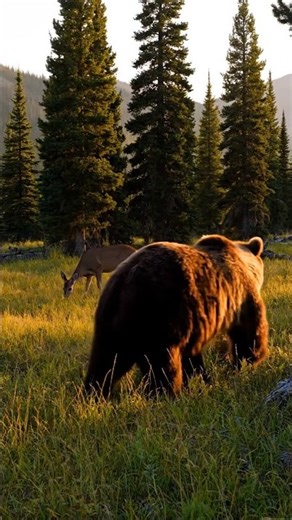 Wild Animals in Their Natural Habitats 🐻🦌 #wildlife #nature