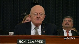 James Clapper doesn't know if there was collusion between Trump and Russia