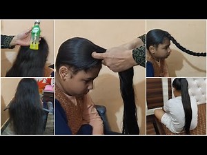 Heavy hair oiling// massage + combing// sikh boy full hair care routine// tips to control hairfall