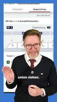 DB Navigator Update: Wagenreihung und Live-Infos richtig nutzen