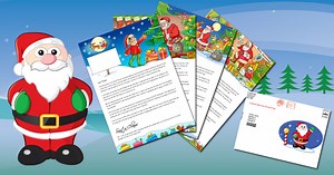 Personalised Santa Letter and Activity Packs