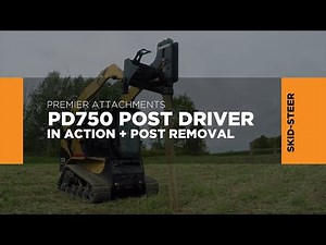 PD750 Post Driver: Premier Attachments