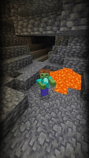 Minecraft But I Am a Zombie 😭 | #minecraft