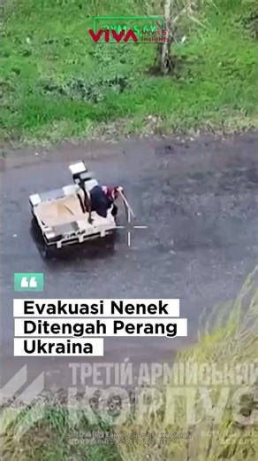 Di Tengah Mayat dan Kawah, Robot Selamatkan Seorang Nenek
