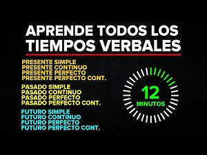 All English verb tenses explained easily (the easiest method) ✅