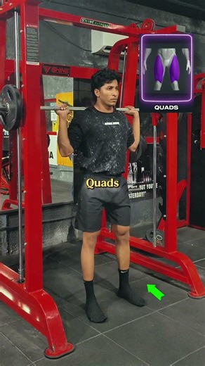 Smith Machine Squat Foot Position Explained (Quads vs Glutes vs Inner Thighs)