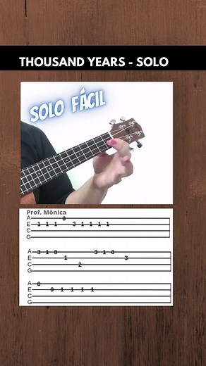 Thousand Years Ukulele Tutorial
