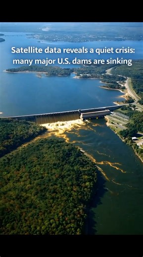 Virginia Tech researchers used high-resolution InSAR satellite imagery to study 41 high-hazard dams and found vertical movement in every single one. Some are stable, but others show uneven settling that creates dangerous internal stresses. Worst case: Livingston Dam in Texas, sinking up to 8 mm/year in spots. Already on a failure watch after 2024 floods exposed weaknesses. Nearly 92,000 U.S. dams are now 50 years old, often unprepared for worsening climate floods. Repair costs could hit $165 bil