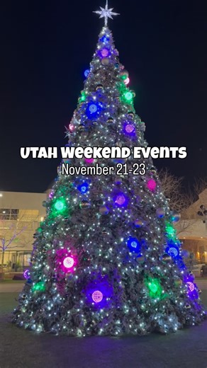 Plan your weekend 👇 Lights on! (Salt Lake) – Nov 22 from 6:30-8:30 pm @atthegateway live music, food, stilt walker, free balloon animals and more @gardnervillage Find all the elves on the Scavenger Hunt list starting Nov 22; wear an ugly Christmas sweater and get a free hot chocolate at the Chocolate Covered Wagon @christmas.in.color (South Jordan & American Fork) Opens November 14 – December 28. Cost starts at $35 online. Discount: Use code: THINGSTODO20 to save 20% off online. GetOutPass - is