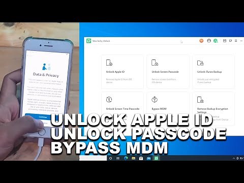 Unlock ID Apple, Remove Passcode & Bypass MDM iPhone ios 14.3