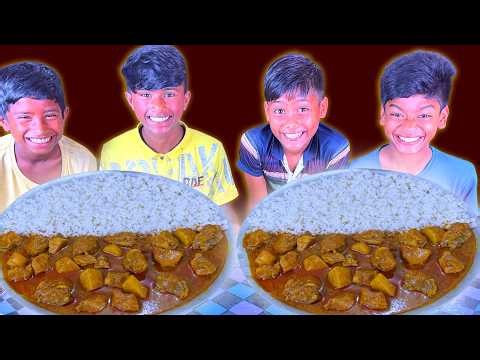 Eating Competition || Chicken Curry & Rice Eating Challenge || Eating Fight