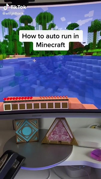 How to auto run in #minecraft