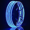 Race Sport Lighting RSCSWL17C: RSCSWL17-C ColorSMART Bluetooth Controlled 17 in. LED Wheel Light Kits, w/16 Million colors, w/Chasing Function, w/Turn & Brake - JEGS