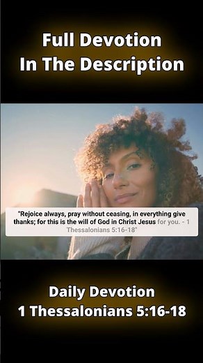 How to Pray Without Ceasing - 1 Thessalonians 5:16-18