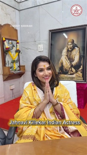 Bigg Boss Fame Jahnavi Killekar Shirdi Pahunchi! Sai Baba Ka Ashirwad 🙏