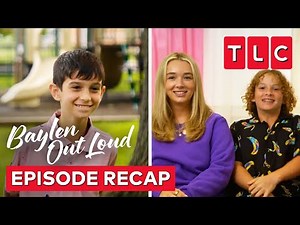 Baylen and Bechnir's Sleepover! | Baylen Out Loud Recap, S2 E4 | TLC