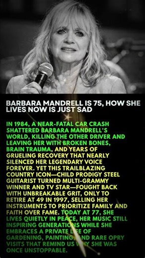 Barbara Mandrell Is 75, How She Lives Now Is Just Sad!