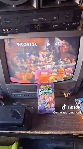 fraggle rock intro #90sthrowback #nostalgia #vhs #90skid #fragglerock