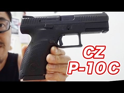 実銃 CZ P-10 C 最新のストライカー式ポリマーオート 外観 通常分解マック堺 実銃 レビュー動画