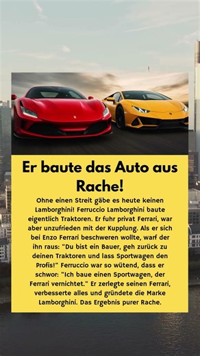 Ferrari hat ihn beleidigt – also baute er einen Lamborghini! 🚜🏎️