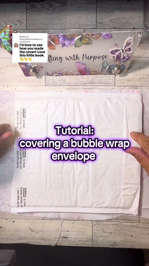 Tutorial: Covering a Bubble Wrap Envelope with Fabric