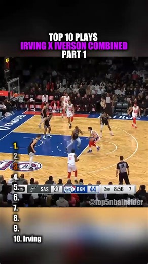 Top 10 Plays of Irving and Iverson Combined