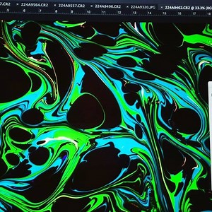 Digital RGB simulation of one of our paintings! Which colors do you like best? ❤️ #BLVisuals #blacklightvisuals #RGB #simulation #psychedelic www.blacklightvisuals.com | BLVisuals