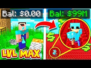 We PRESTIGED our FIRST SKILL to BECOME RICH | Minecraft SKYBLOCK SERVER #2