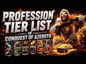 Profession Tier List in Conquest of Azeroth | Best Professions Ranked