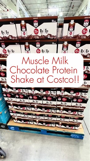 #costco #costcofinds #costcomusthaves #musclemilk #protein #fitness @Muscle Milk