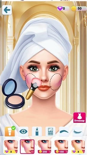 This doll fashion show makeup Guddi pyar very nice Funny 🤣 floss fashion show designer game of love