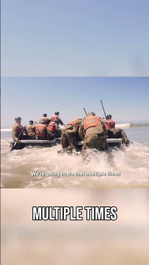 SWCC Trainees Master Surf Passage Techniques #shorts