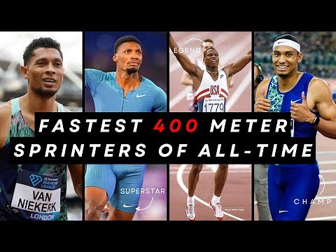 Top 10 Fastest 400 Meter Sprinters In The World | World's Fastest