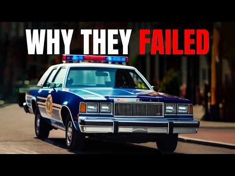 Shocking 1980s Patrol Car Fails | The TOP 3 Worst American Police Cars of the 1980s EXPOSED