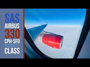 SAS A330 Business Class Copenhagen to San Francisco