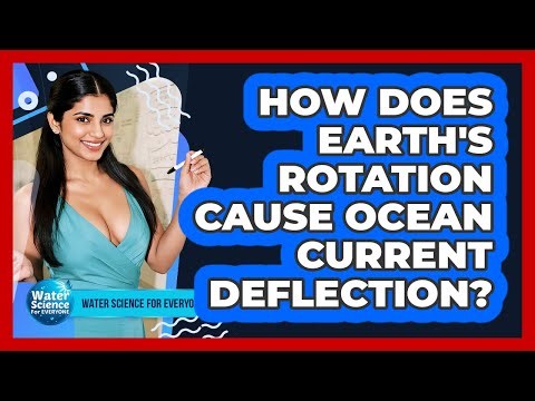 How Does Earth's Rotation Cause Ocean Current Deflection?