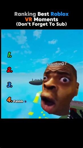 Ranking the Best Roblox VR moments 😅 (Part-4)