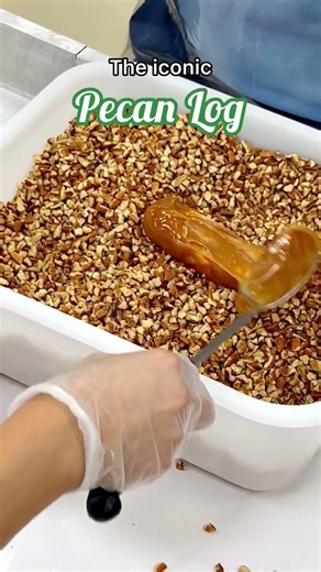 How the Pecan Log is Made
